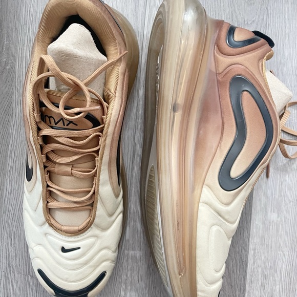 Nike Air Max 720 Men’s Size 12 in Box Desert Gold Colour - Picture 9 of 13